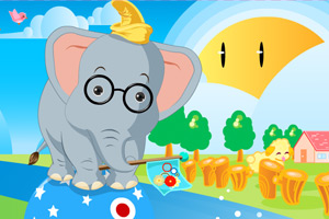 《可爱的小象》游戏画面1
