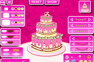 《婚礼蛋糕装饰》游戏画面1