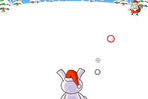 《兔年告别雪战赛》游戏画面1