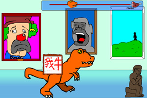 《恐龙艺术家》游戏画面1