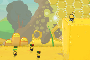 《愤怒的小蜜蜂》游戏画面1