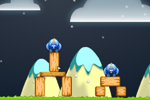 《愤怒的蓝鸟》游戏画面1