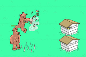 《蜂熊大乱战》游戏画面1