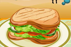 《烤鸡肉三明治》游戏画面1