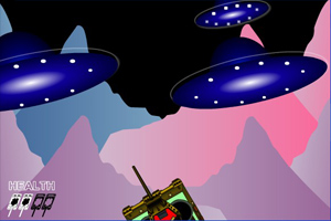 《狂暴外星飞船》游戏画面1