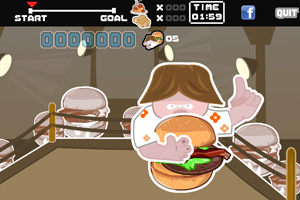 《汉堡摔跤》游戏画面1