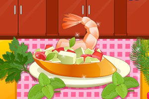 《鲜虾美味菜》游戏画面1