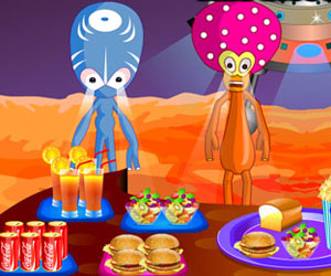 《外星人餐厅》游戏画面1