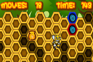 《聪明的蜜蜂》游戏画面1