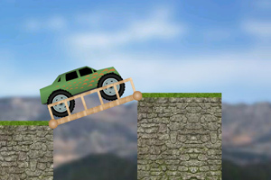 《大卡车过桥》游戏画面1