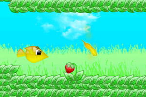 《小鸟吃草莓》游戏画面1