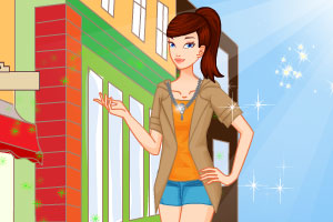 《街头时尚女孩》游戏画面1