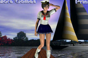 《女水手装扮》游戏画面1