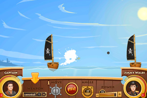 《海盗船大战》游戏画面1