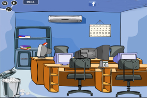 《逃离办公房间》游戏画面1