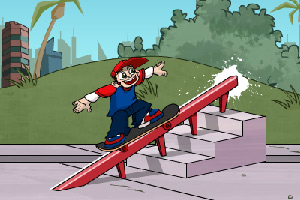 《花样滑板少年》游戏画面1