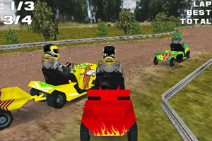 《拖拉机卡丁车3D》游戏画面1