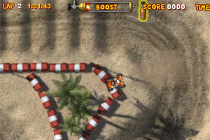 《沙地四驱车拉力赛》游戏画面1