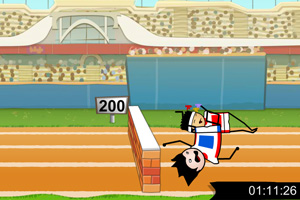 《200米赛跑》游戏画面1