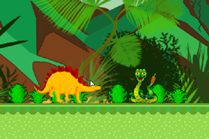 《恐龙爱冒险》游戏画面1
