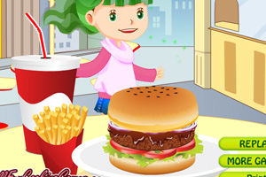 《可口的汉堡》游戏画面1