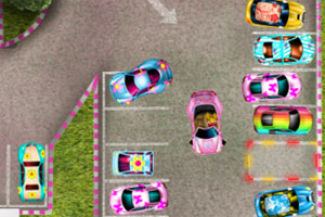 《粉红女郎停车》游戏画面1