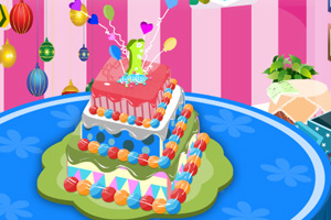 《宝宝周岁蛋糕》游戏画面1