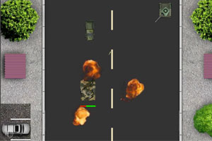 《街道坦克战》游戏画面1
