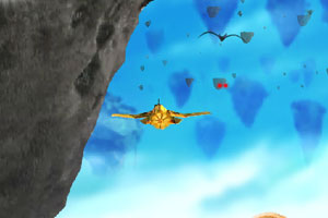 《狮心王开飞机》游戏画面1
