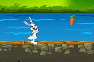 《小白兔爱吃萝卜》游戏画面1