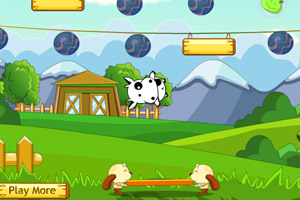 《弹跳的牛牛》游戏画面1