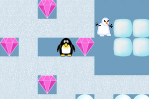 《企鹅雪地冒险》游戏画面1