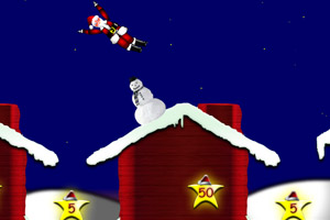 《圣诞老人一飞冲天》游戏画面1