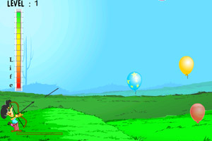 《猎人射气球》游戏画面1