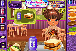 《美味的三明治店》游戏画面1