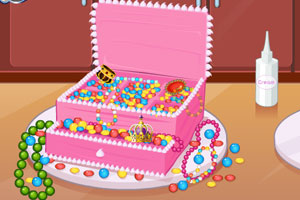 公主首饰盒蛋糕