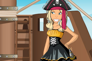 《海盗船上的女海盗》游戏画面1
