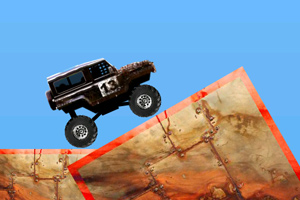 《越野特技卡车》游戏画面1