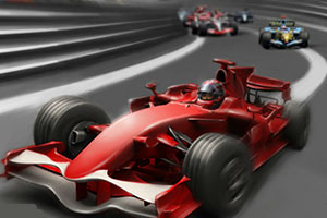 《小小F1赛车无敌版》游戏画面1