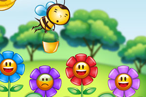 《小蜜蜂采蜜汁》游戏画面1