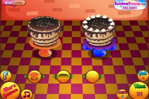 《巧克力水果蛋糕》游戏画面1