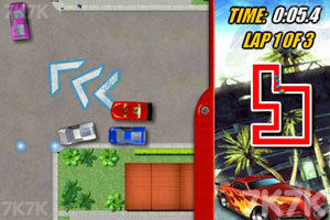 《烈焰赛车》游戏画面2