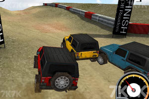 《3D吉普车越野赛》游戏画面1
