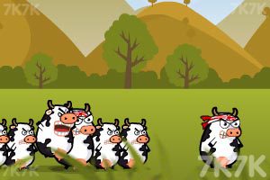 《奶牛炸野牛》游戏画面5