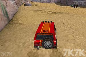 《3D峡谷四驱车》游戏画面3