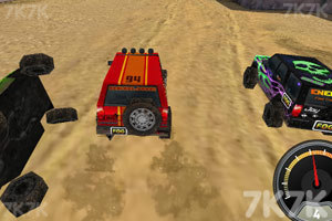 《3D峡谷四驱车》游戏画面2