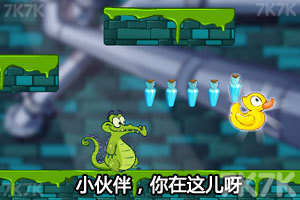 《小鳄鱼寻鸭历险》游戏画面2