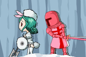 《冰雪女王与白兔》游戏画面1