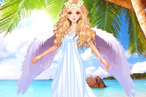 《海滩的美丽天使》游戏画面1