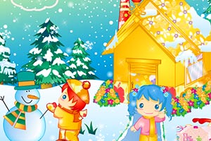 《雪中的家》游戏画面1